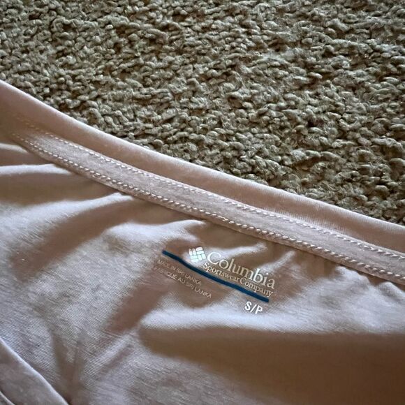 Columbia dusty rose tee small - Picture 7 of 7